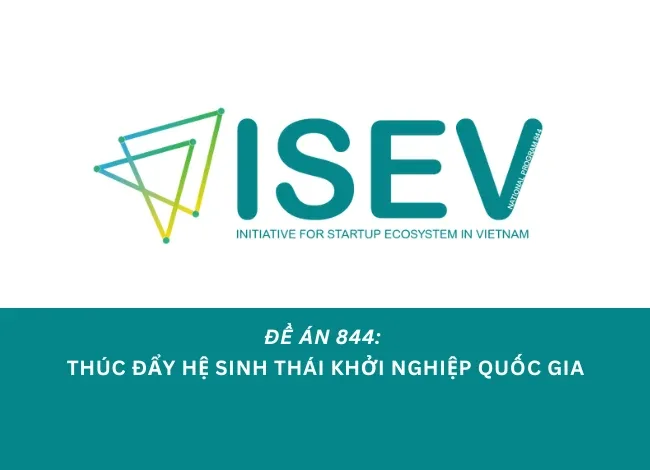 Đề án 844: Thúc đẩy Hệ sinh thái Khởi nghiệp quốc gia Đề án 844: Thúc đẩy Hệ sinh thái Khởi nghiệp quốc gia