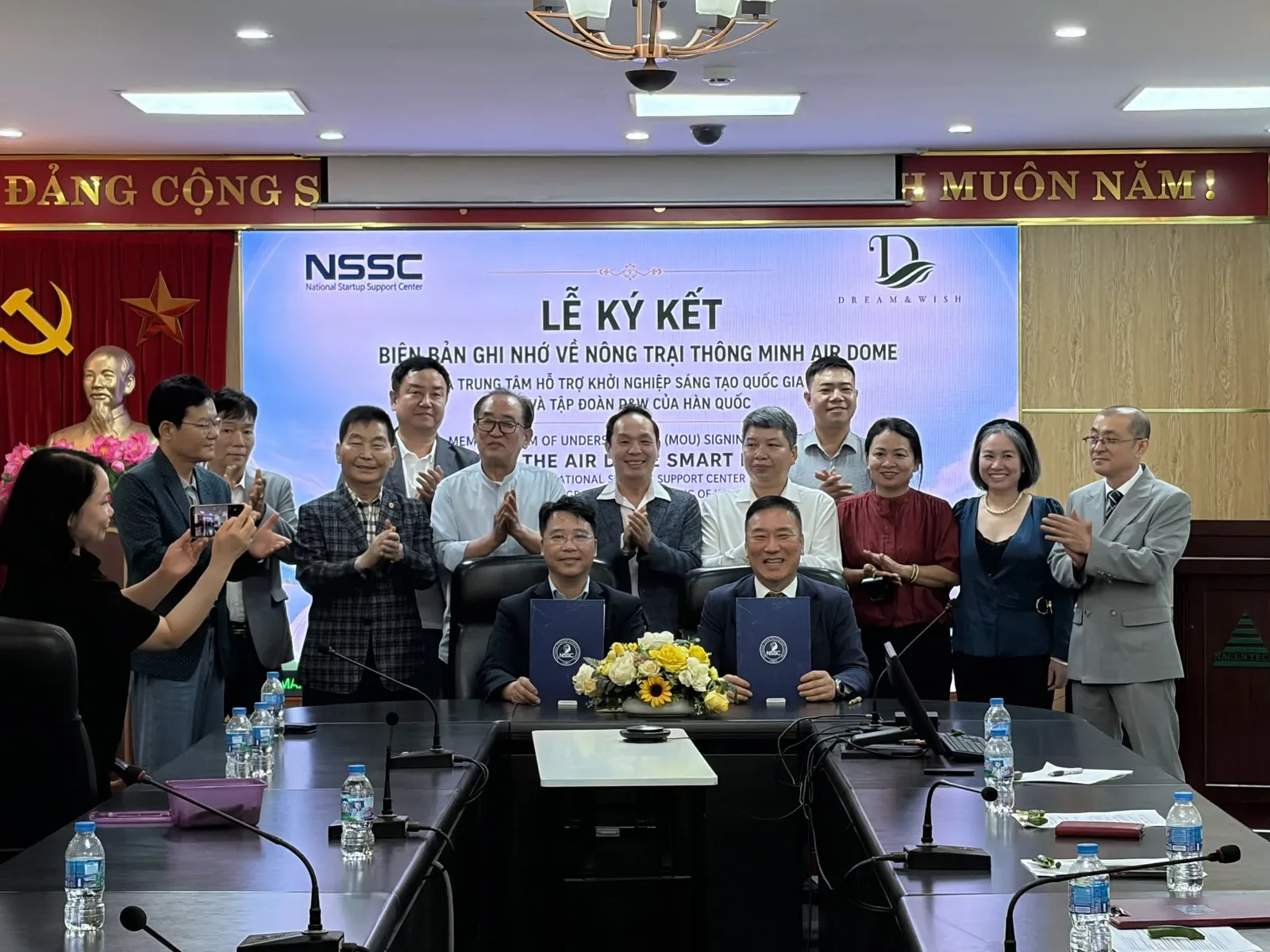NSSC thúc đẩy phát triển nông trại thông minh Air Dome tại Việt Nam
