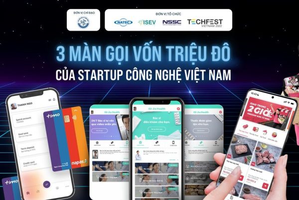 03 màn gọi vốn triệu đô của Startup công nghệ Việt Nam