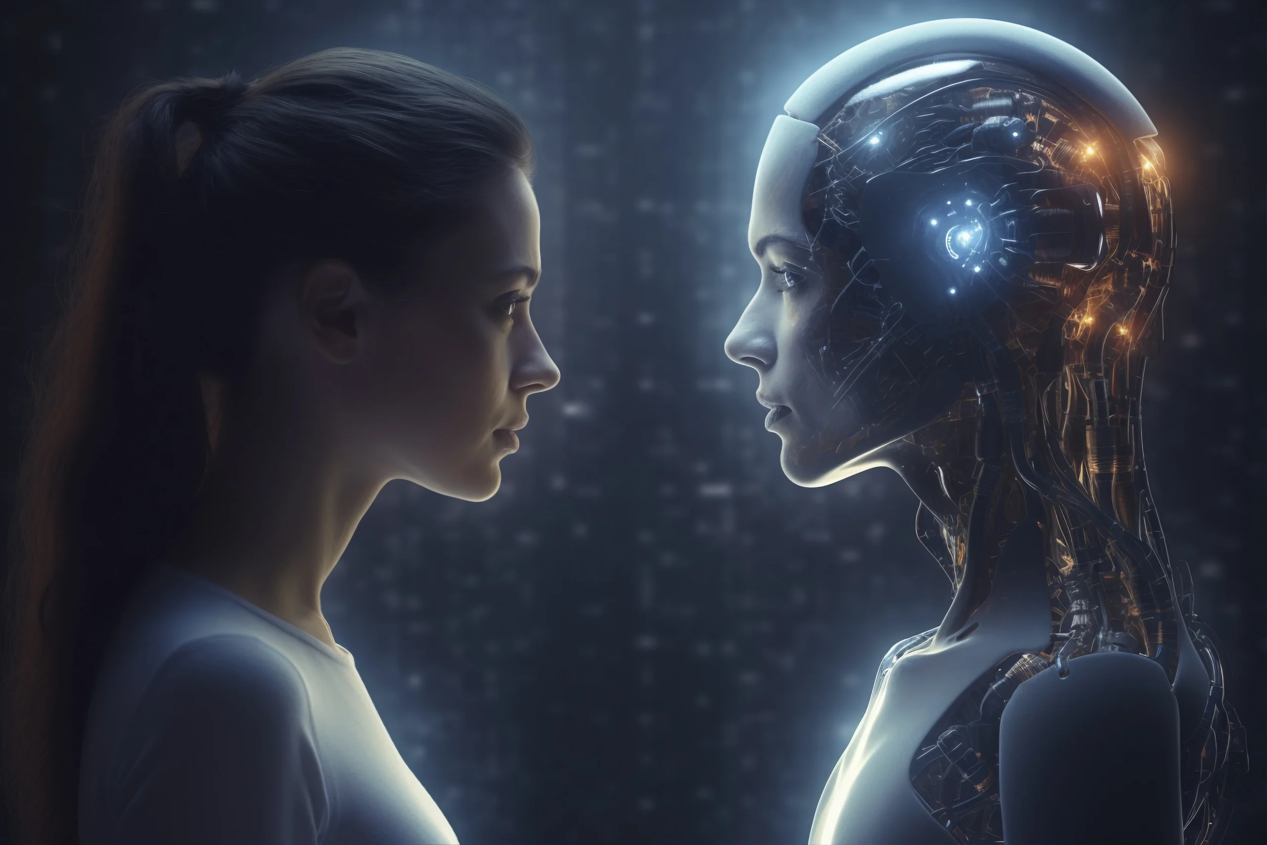 Artificial intelligence combined with the virtual world: A model of human-AI collaboration